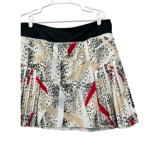 GG Blue Pleated Angel Athletic Skort Woman Copper Golf Tennis Pickleball Sz. XL - Picture 3 of 14